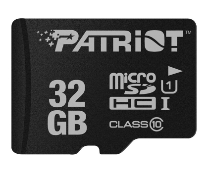 Karta pamięci microSD Patriot 32GB microSDHC LX Series UHS-I